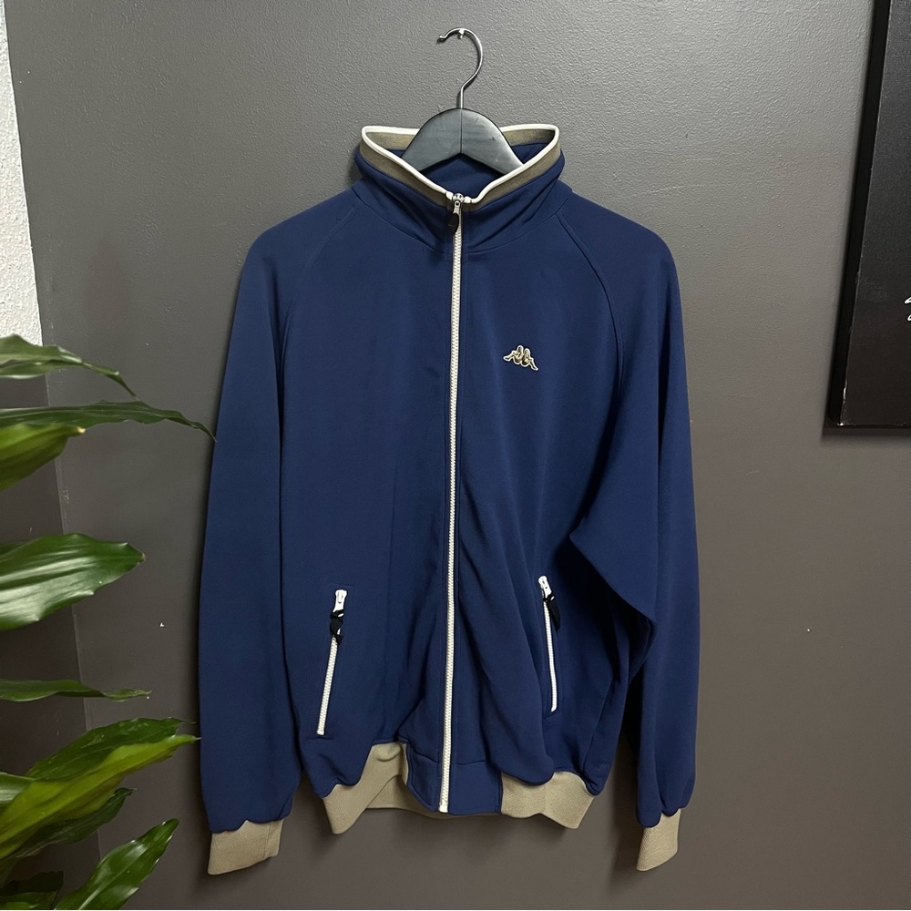 Kappa Track Jacket Blue Size Large ($50)